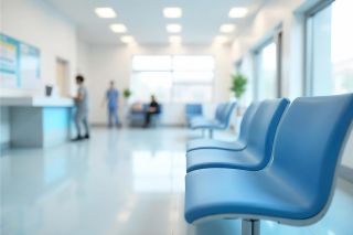 Foto: Wartebereich in Ärztezentrum